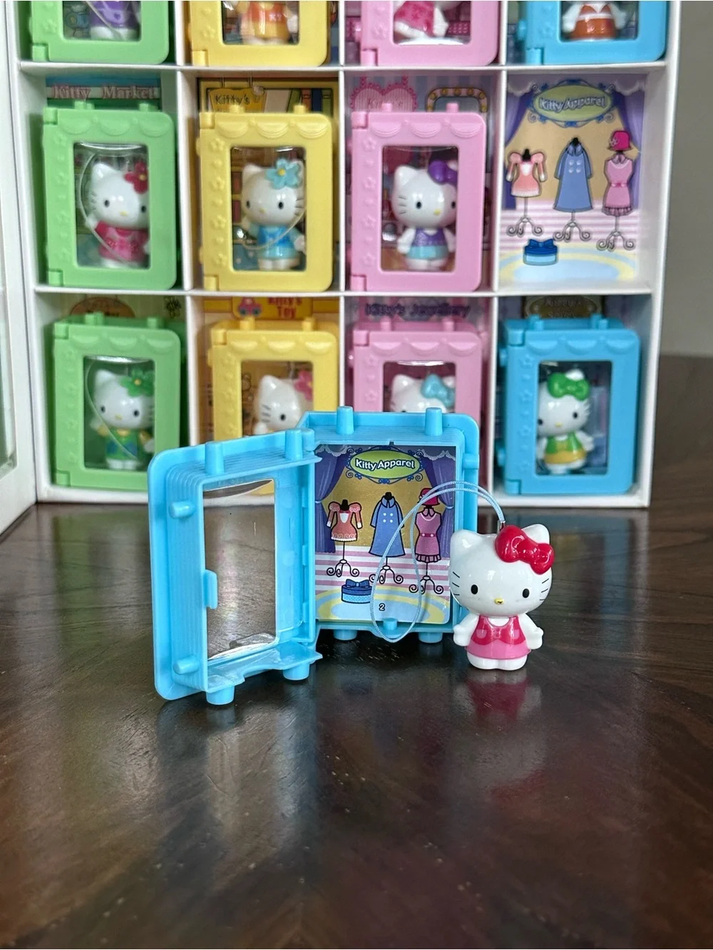 Hello Kitty Small Pet Carriers Set - Pink, Yellow, Green, Blue